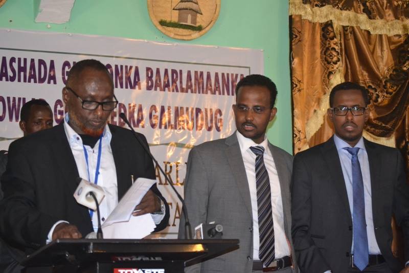 Prof. Yaxye Cali Ibraahim”Doorashada Guddoomiyaha Baarlamaanka Galmudug Waxay Ahayd Mid Xalaal ah”