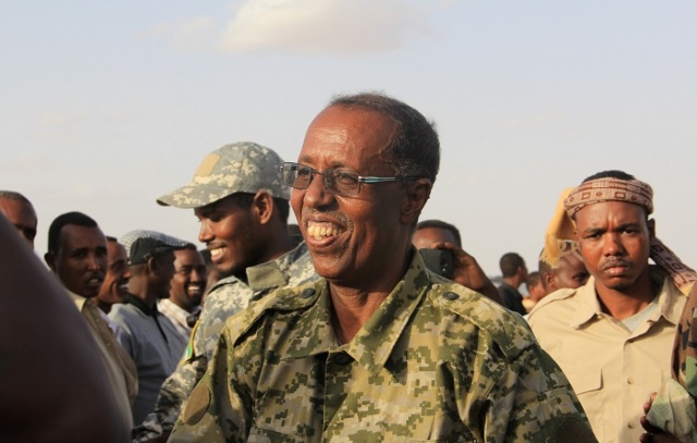 Jeneraalkii Ka Gadoodey Ciidamada Puntland oo Garoowe Lagu Soo Dhaweeyey