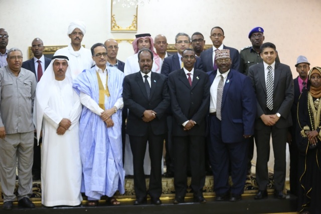 Madaxweyne Xasan Oo Danjireyaasha Wadamada Islaamka u fadhiya Soomaaliya Uga Warbixiyey Xaaladda Guud Ee Dalka (Sawirro)