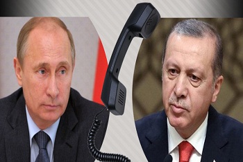 Madaxweynayaasha Turkiga Iyo Ruushka Oo Kawada Hadlay Duqeyntii Suuriya