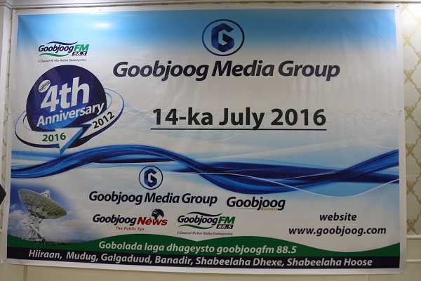 Munaasabad Loogu Dabaaldegayo 4-sano Guurada Goobjoog Oo Ka Billaabatay Muqdisho (Sawirro)