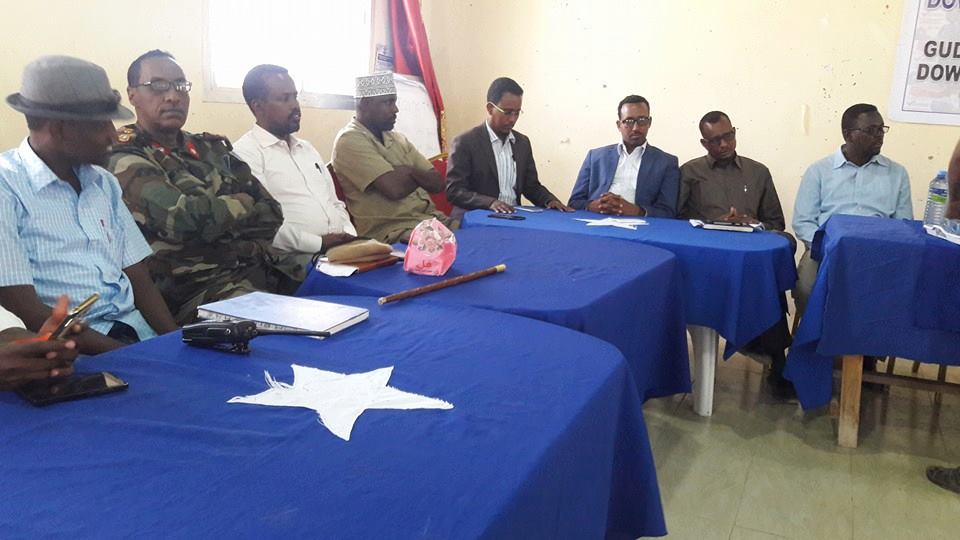 Madaxweyne Ku Xigeenka Galmudug, Guddiga Doorashada Heer Dowlad Goboleed Iyo Waxgarad Ku Kulmay Cadaado (Sawirro)