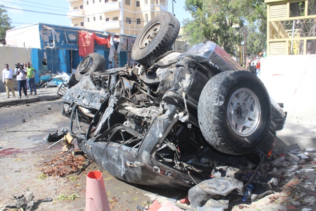 2 Ruux Oo Ku Geeriyootay Qaraxii Maanta Ka Dhacay Muqdisho (Sawirro)