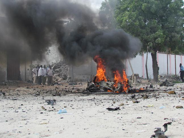 Faah Faahin Laga Helayo Qaraxii Galabta Ka Dhacay Magaalada Muqdisho