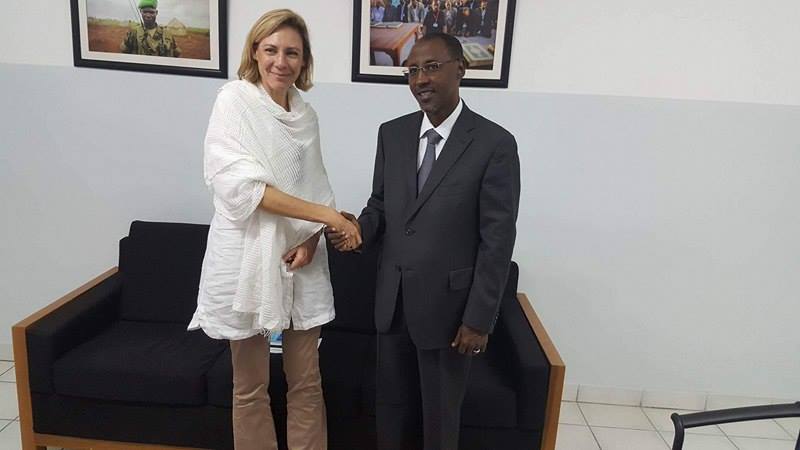 Madaxweynaha Galmudug Iyo Safiirka Midowga Yurub Oo Kulan Ku Yeeshay Muqdisho (SAWIRRO)