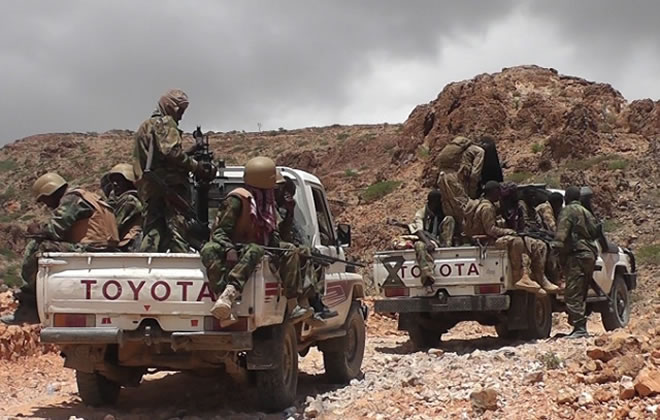Ciidamada Puntland Oo Kaabiga Ku Haya Degmada Qandala, Bari