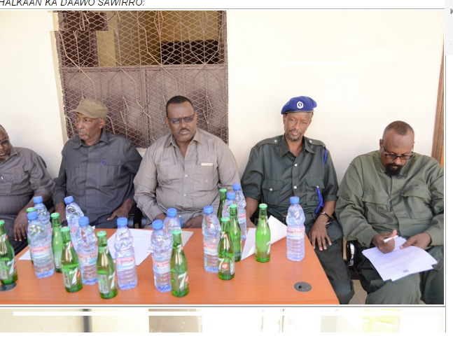 Puntland: Taliska Booliiska Mudug Oo Xilka Kala Wareegey