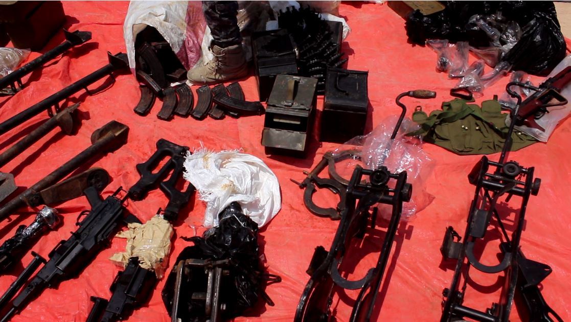 Puntland Oo Soo Bandhigtay Hub Iyo Rasaas Sida Ay Sheegtay U Socday Al-shabaab