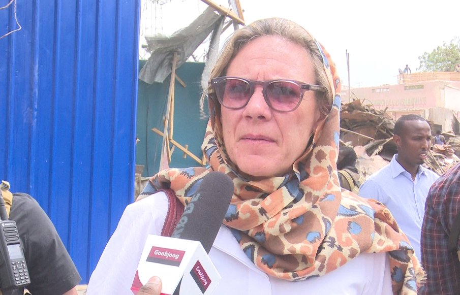 Safiirka Midowga Yurub Veronique Lorenzo Oo Maanta Booqatay Isgoyska Zoobe, Kana Hadashay