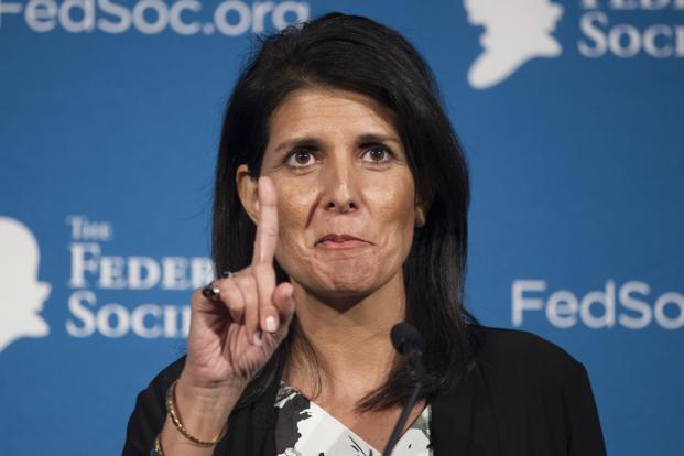 Nikki Haley: Washington Waxay Soo Rogi Doontaa Cunno-qabateyn Ka Dhan Ah Moscow