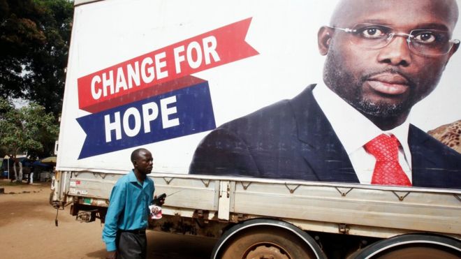 George Weah Oo Noqday Madaxweynaha Cusub Ee Liberia