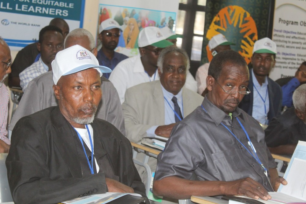 Shirweynaha Dib u Eegista Waxbarashada Puntland Oo Ka Socda Garoowe