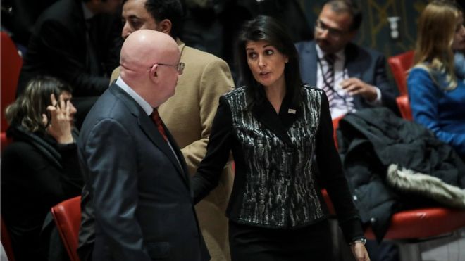 Mareykanka Oo Golaha Ammaanka Ku Cadaadinaya Ammaanidda Dibad-baxyada Iran