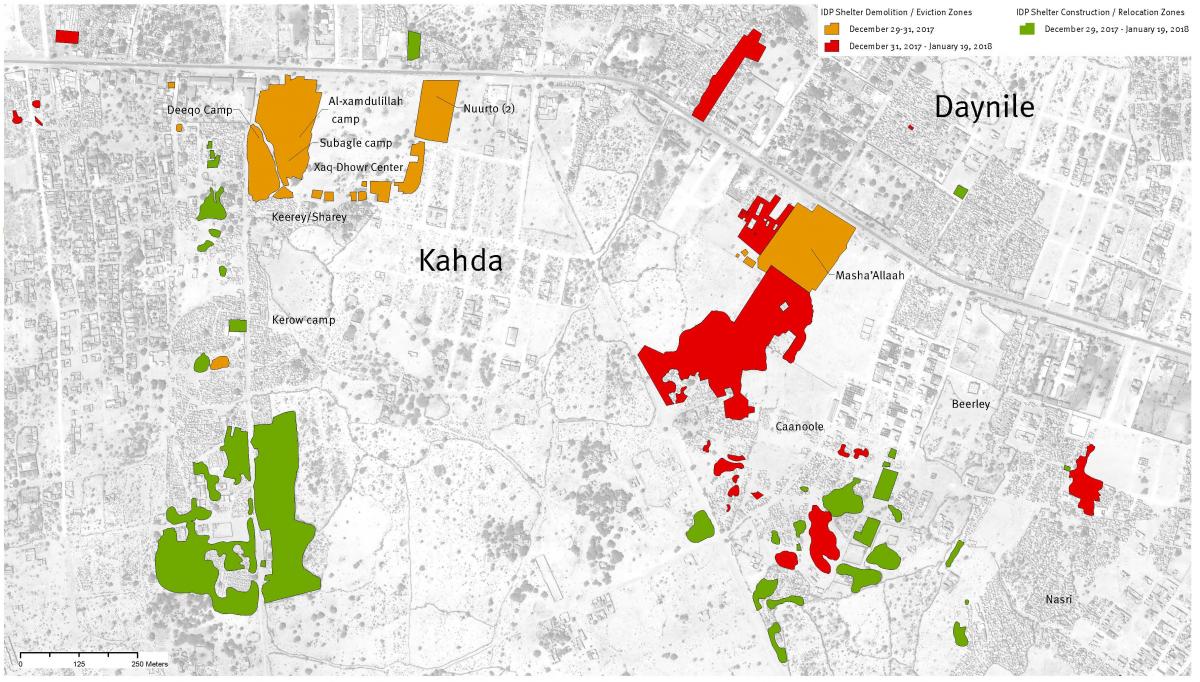 Muqdisho: Khariidad Ku Tusineysa Goobo Qasab Looga Raray Barakacayaal
