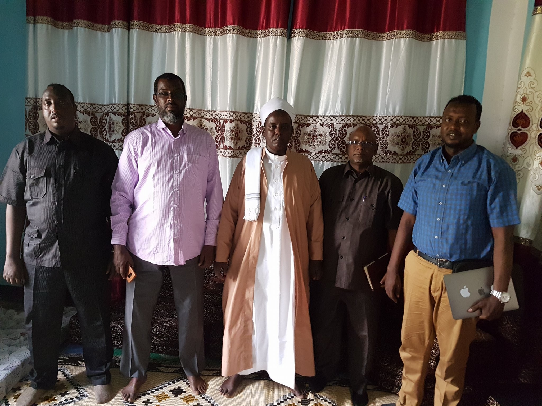 Wafdi Ka socda Guddiga Madaxa Banaan ee Xuduudaha iyo Federaalka Oo La Kulmay Mas’uuliyiinta Galmudug