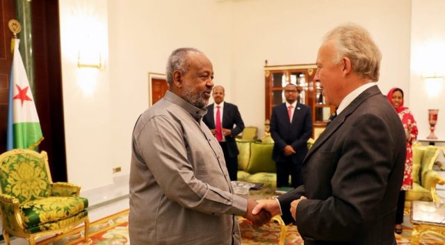 Madaxweynaha Jabuuti Iyo Michaela Keating Oo Ka Wadahadlay Xiisadda Tukaraq