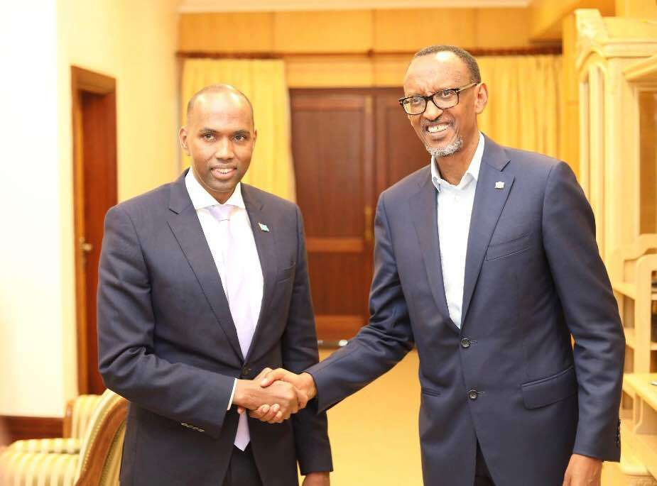 Maxay Ka Wadahadleen Ra’iisul Wasaare Kheyre Iyo Madaxweynaha Rwanda?