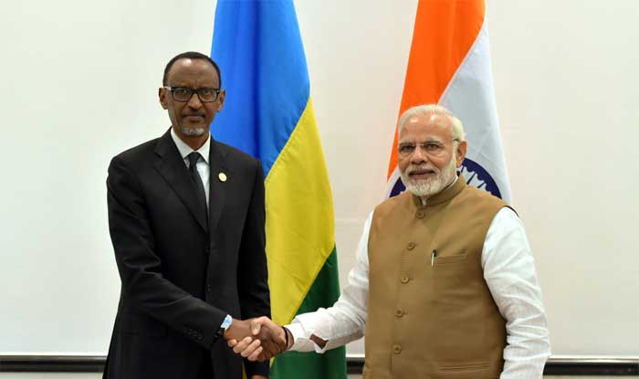 Rwanda: Kagame iyo Modi Oo Ka Wada Hadlay Iskaashi Difaaca ah, Ganacsiga iyo Beeraha