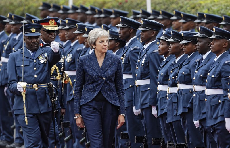 Theresa May Oo Nairobi Ka Sheegtay In Soomaaliya Siinayaan £92 Milyan