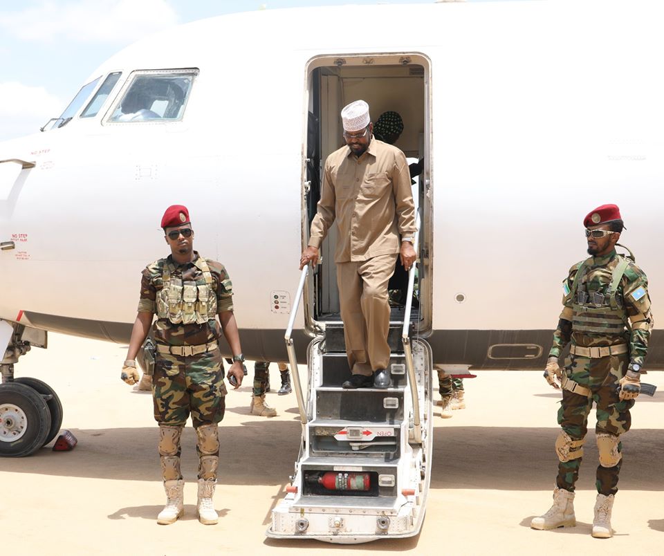 Madaxweynaha Jubbaland Oo Mar Kale Gaaray Magaalada Dhoobleey
