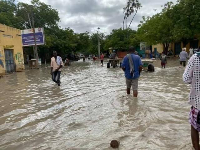 Hiiraan: Wabiga Shabeelle oo Ku Fatahay Magaalada Baladweyne iyo Barakac Halkaasi Ka Bilawday