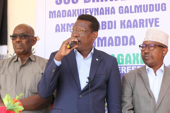 Madaxweyne Qoorqoor oo Dhuusamareeb Ka Daahfuray Mashruuca Biyoole
