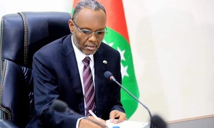 Wasiirka Maaliyadda oo loo magacaabay Kusimaha Madaxweynaha Koonfur Galbeed xilli Laftagareen uu ka dhoofay Baydhabo