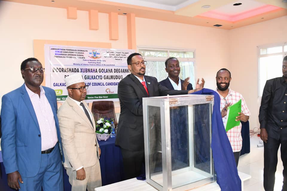Doorashada Xubnaha Golaha Deegaanka Degmada Gaalkacyo oo La Daah Furay
