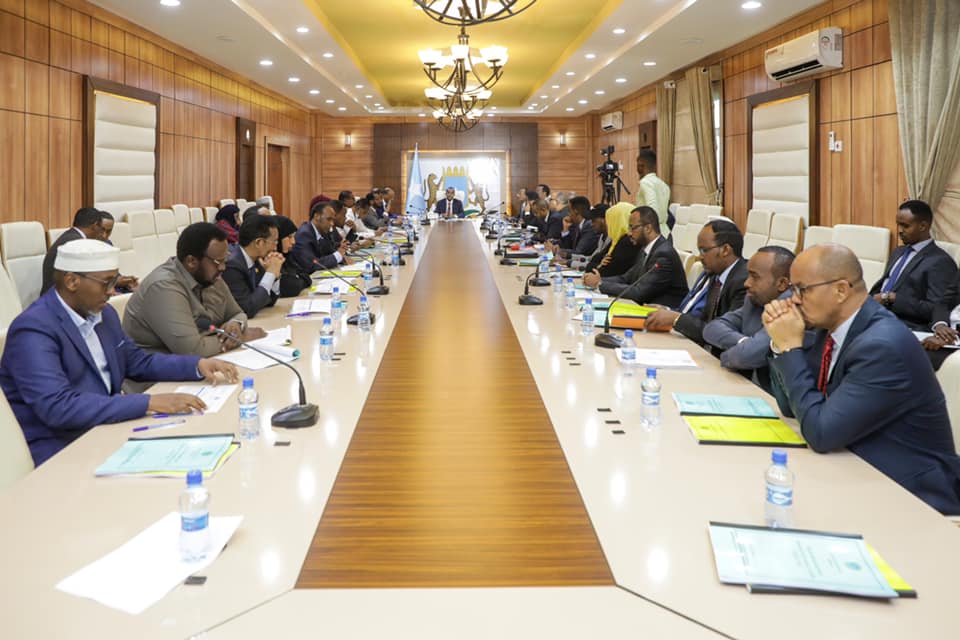 Rooble oo Guddoomiyay Shirka Golaha Wasiirrada Baaqna u Diray Shacabka Soomaaliyeed