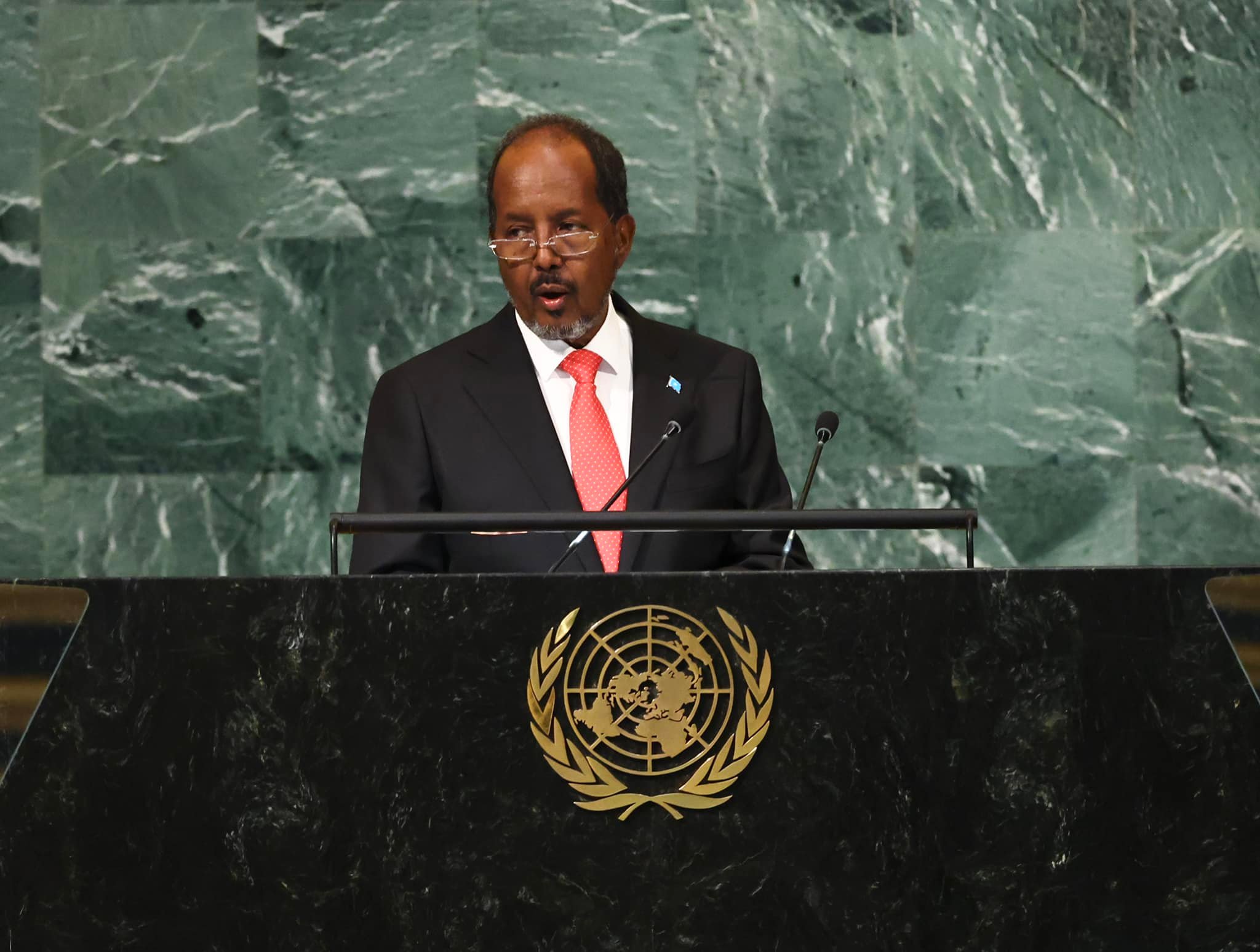 Madaxweyne Xasan Shiikh oo Khudbad Shirka Golaha Ammaanka Ee Qaramada Midoobey