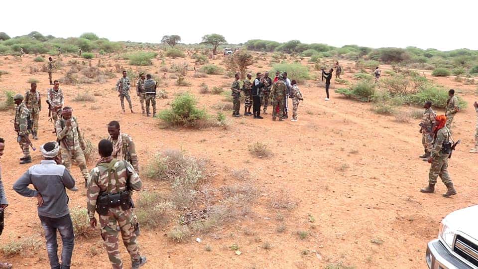 Ciidanka Dowladda oo Al-shabaab Kala Wareegay Deegaanno Hoostaga Magaalada Baydhabo