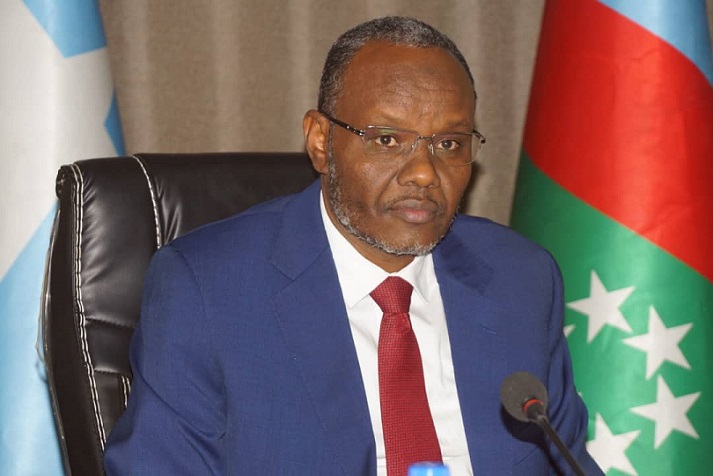 Madaxweyne Laftagreen oo Ka Hadlay Geerida Guddoomiyihii Degmada Qoryooleey