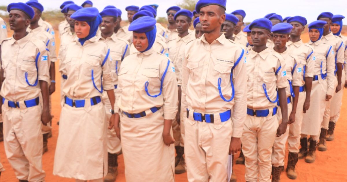 Ciidamo Kamid Noqonaya Booliiska Galmudug oo Tababar Loogu Soo Xiray Degmada Cadaado