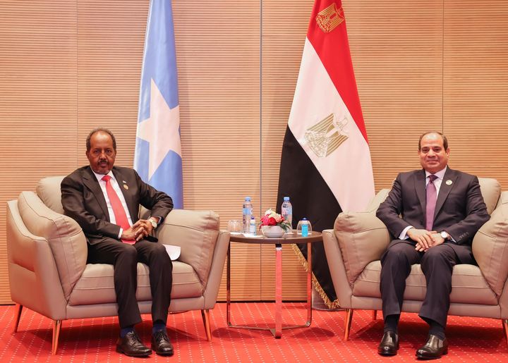 Madaxweyne Xasan oo Hoggaamiyaha Masar Kala Hadlay Taageerada Dagaalka Al-shabaab