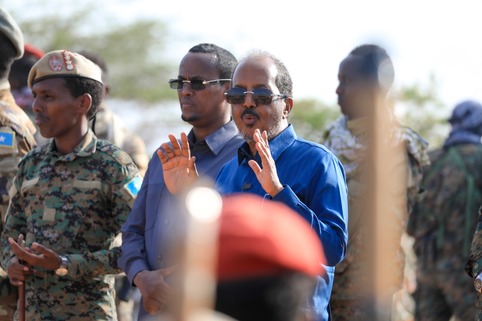 Madaxweyne Xasan Shiikh oo Gaaray Deegaanka Masaajidka Cali Guduud
