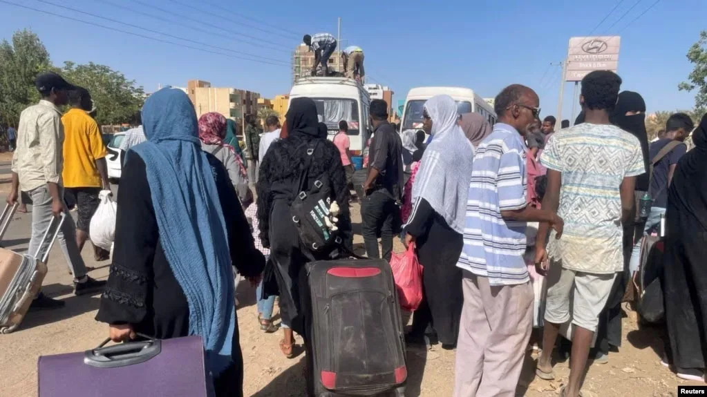 Soomaali Ka Qaxday Dagaalka Sudan oo Gaartay Sudanta Koonfureed