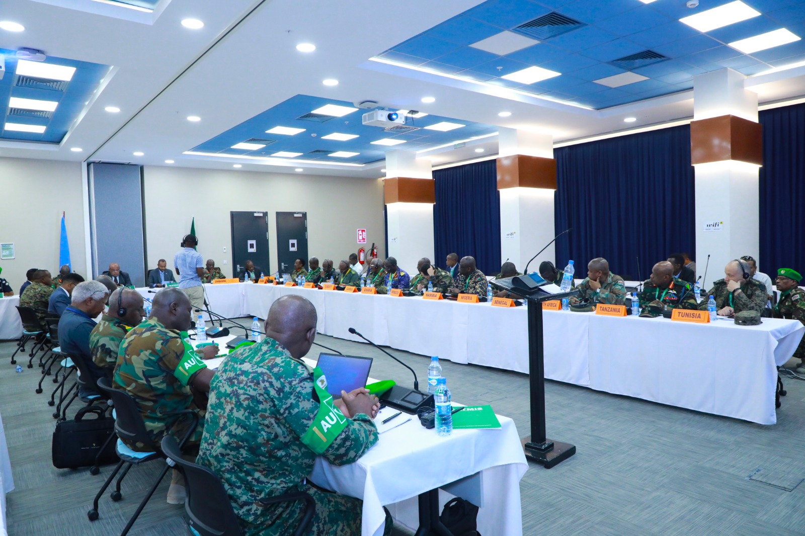 Shir Looga Hadlayay Bilaabashada Bixitaanka Ciidanka ATMIS oo Muqdisho Ka Dhacay